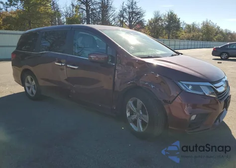 2019 Honda Odyssey Ex from USA, damaged, VIN 5FNRL6H5XKB046828